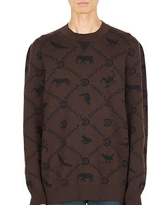 Capasa Milano Logo Jacquard Knitted Jumper