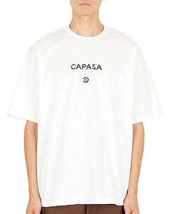 Capasa Milano Logo Printed Crewneck T-Shirt