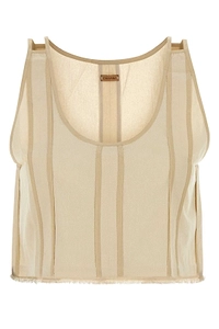 Caravana Sleeveless Cropped Vest