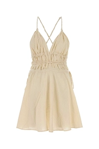 Caravana V-Neck Mini Dress