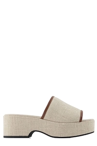 Carel Adri Platform Flat Mules
