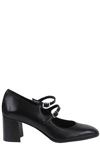Carel Alice Double-Strap Heeled Pumps