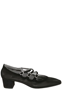 Carel Kina Triple-Strap Heeled Pumps