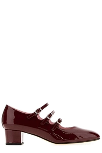 Carel Kina Triple-Strap Heeled Pumps