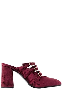 Carel Fatale Triple-Strap Heeled Pumps