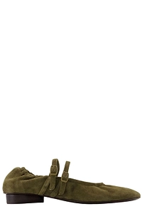 Carel Tatiana Double-Strap Ballet Flats