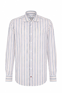 Carrel Striped Long-Sleeve Shirt