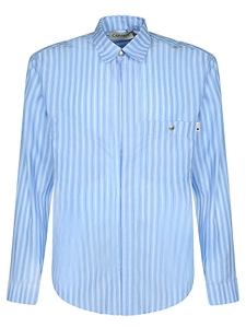 Carrer Striped Button-Up Shirt