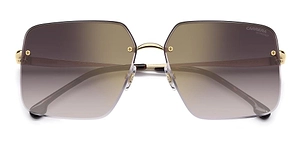 Carrera Square Frame Rimless Sunglasses