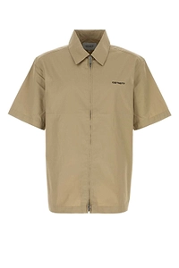 Carhartt Wip Postal Zip Short Sleeve Shirt