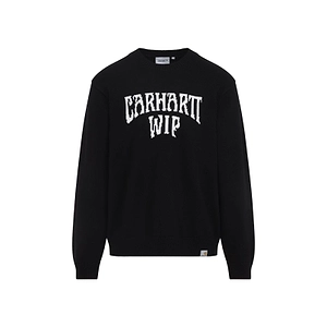 Carhartt Wip Logo Intarsia-Knit Crewneck Jumper