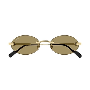 Cartier Rimless Oval Sunglasses