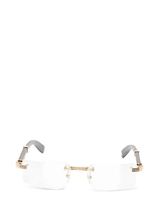 Cartier Rimless Rectangle Frame Glasses