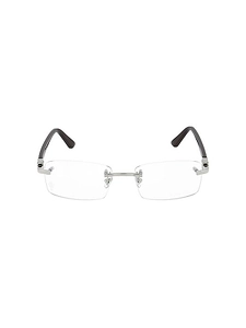 Cartier Rimless Rectangular Frame Glasses