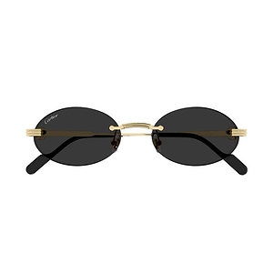 Cartier Rimless Round Sunglasses