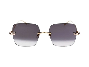 Cartier Rimless Square Sunglasses