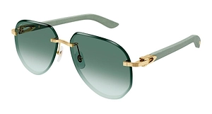 Cartier Rimless Square Sunglasses