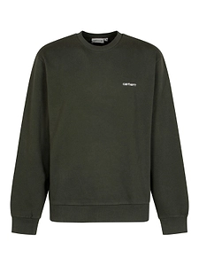 Carhartt Wip Script-Embroidered Crewneck Sweatshirt