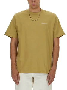 Carhartt Wip Script Logo Embroidered T-Shirt