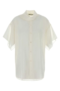 Carven Asymmetric Scarf Shirt