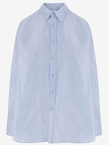 Carven Oversized Silk Shirt
