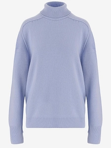 Carven Ribbed Turtleneck Knitted Sweater