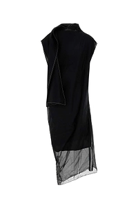 Carven Scarf Sleeveless Dress