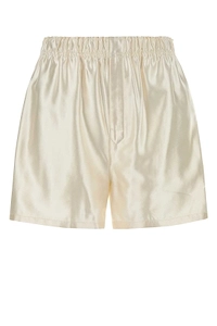 Carven Tr 418 Pull-On Satin Shorts