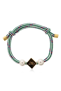 Braided Pearl Bracelet