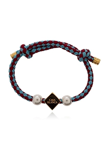 Casablanca Braided Bead Bracelet