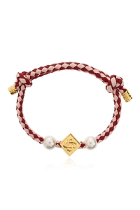 Casablanca Braided Bead Bracelet
