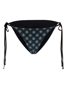 Casablanca Geometric Tie-Side Bikini Briefs