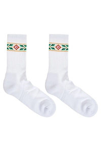 Casablanca Jacquard Logo Socks