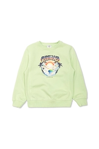 Casablanca Kids Graphic Printed Crewneck Sweatshirt