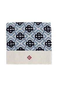 Casablanca Kids Logo-Jacquard Knit Beanie