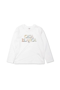Casablanca Kids Logo Long Sleeve T-Shirt