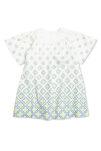 Casablanca Kids Monogram Print Dress