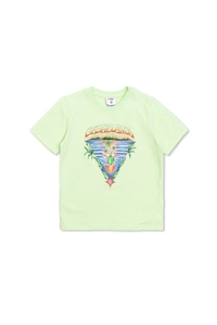 Casablanca Kids Pattern-Printed Crewneck T-Shirt