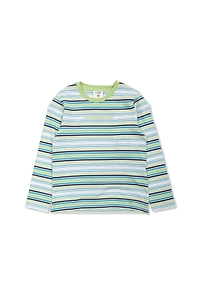 Casablanca Kids Logo Stripe Long Sleeve T-Shirt
