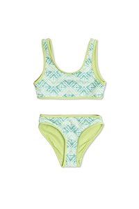 Casablanca Kids Pattern-Printed Two Piece Swimsuit