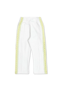 Casablanca Kids Pattern-Trim Sweatpants