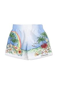 Casablanca Kids Tropical Printed Swim Shorts