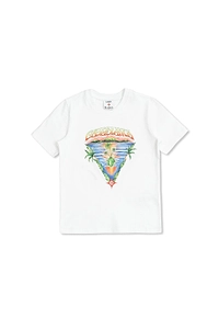 Casablanca Kids Triangle Graphic T-Shirt