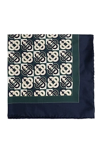 Casablanca Logo Printed Scarf