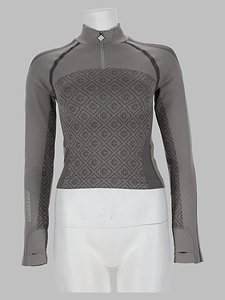 Monogram Half-Zip Performance Top