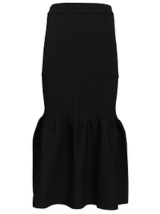 Cfcl Fluted Mermaid Knitted Skirt