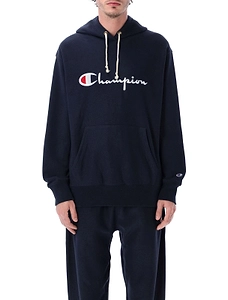 Champion Logo Reverse Weave Hoodie