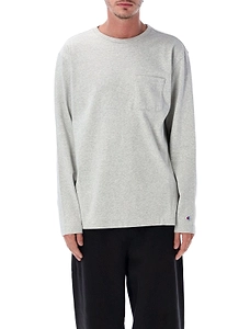Champion Reverse Weave Pocket Long Sleeve T-Shirt