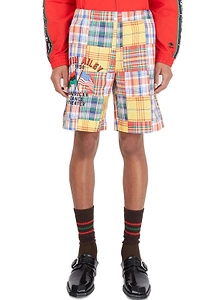 Champion Tears Checked Twill Bermuda Shorts