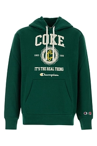 Champion X Coca Cola Logo Printed Hoodie